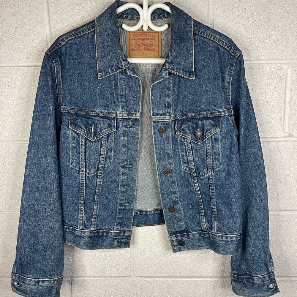 Levi's Blue Classic Trucker Jean Jacket
